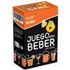Glop Game - Drink Game, Gioco da Tavolo per Feste con Gli Amici - Gioco di Carte da Bere - 100 Carte, Arancione