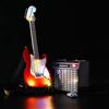 GEAMENT Set di Luci LED (Controllo gestuale) Compatibile Con LEGO Ideas Fender Stratocaster - Kit di Illuminazione per Ideas 21329 Modello da Costruire (Modello di mattoncini non incluso)