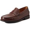 Geox U New Damon B, Mocassini Uomo, Marrone Dk Brown, 42.5 EU