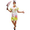 Ciao- Miss Toxic Nurse Costume Donna Adulto (Taglia Unica), Multicolore, 62195