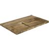 Ripiano legno TP 45 mensola tavolaccio 58x35 cm