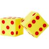 Learning Resources Dadi Morbidi Giganti con Puntini, 3+ Anni, Set 2 Dadi in Schiuma da 13 cm per attività Matematica e Giochi Educativi