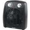 Bestron Termoventilatore con 2 livelli di potenza, incl. protezione antiribaltamento e protezione da surriscaldamento, per ambienti fino a 20m², 2000 Watt, colore: Nero