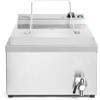 Friggitrice elettrica da banco Lt. 12 - Kw. 3,5