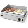 Fry Top da banco elettrico - Piano Cottura LISCIO - Kw. 2.4