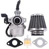 HouYeen PZ19, Carburatore con kit con filtro dell'aria e carburante per motore a 4 tempi da 50 cc, 90 cc, 110 cc, 125 cc, per pit bike, moto da cross, go-kart, fuoristrada