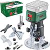 Bosch Home and Garden Fresa per rifiniture a batteria AdvancedTrimRouter 18V-8 (senza batteria, sistema da 18 Volt, motore brushless, accessori aggiuntivi, in confezione di cartone) - Edizione Amazon