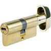 TESA T85B3535L Cilindro europeo T80, 35 x 35 mm, finitura ottone, camma lunga, per serrature a profilo europeo