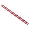 Coopay Ferri da maglia 8 mm x 35 cm, ferri da maglia in metallo per principianti professionisti, ferri da maglia leggeri per mani artritiche, aghi lunghi per maglioni, coperte, grandi progetti