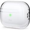 elago Cover Trasparente Compatibile con Apple AirPods Pro 2a Generazione Custodia (2022) - Custodia Protettiva, Antiurto, Nastro Gel Incluso, Ricarica Wireless, Ingiallimento Ridotto (Trasparente)