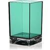 Kartell Boxy Porta Spazzolino, Verde Acqua Marina, 7x7x12 cm