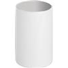 WENKO Bicchiere portaspazzolini Polaris bianco ceramica, Ceramica, 7 x 11 x 7 cm, Bianco