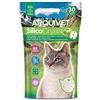 ARQUIVET Silica Crystal al profumo di mela verde - Capacità 3,8 L - Lettiera igienica per gatti, felini - Capacità assorbente - Aiuta ad eliminare odori e batteri