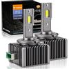 D-Lumina Lampadina D3S LED D3R D3C, 70W 16000LM 6500K,Kit di Conversione Luci di Ricambio per Fari Anabbaglianti,Plug and Play a Original HID Ballat,Confezione da 2