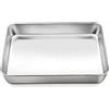 Joyfair Teglia quadrata per torte in acciaio inox Brownie