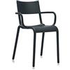 Kartell Generic C, Nero, 52 x 83.5 x 51 cm, 2 unità