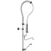 Ristotecno Gruppo doccia + Rub. a metà tubo + miscelatore con leva cm. 20