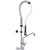 Ristotecno Gruppo doccia con miscelatore a muro leva cm 20, con deviatore canna cm. 30