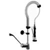 Ristotecno Gruppo doccia MIGNON con miscelatore leva clinica cm 20 H. Tot. cm. 67