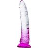 Realistico pene in gomma trasparente realistico dildo naturale trasparente  sex toy per donna grande ventosa,17 cm didlo coda uomo piccolo dildo