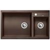 Blanco METRA 9 Lavello 86 X 50 cm 2 Vasche Silgranit