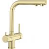 Blanco FONTAS II - 3 vie - Satin Gold Rubinetto