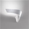 Icone Minitallux Lampada da parete a LED Boomerang AP e LED finitura bianco by Icone Luce