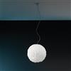 Icone Minitallux Lampada a sospensione Emisfero16s finitura bianco by Icone Luce Lampadina non inclusa