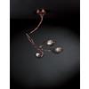 Icone Minitallux Lampada a sospensione modellabile Nido 3 finitura rame by Icone Luce - Lampadine non incluse