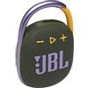 JBL CLIP 4 Altoparlante portatile mono Verde 5 W