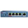 Hikvision Digital Technology DS-3E0105P-E/M switch di rete Non gestito Fast Ethernet (10/100) Supporto Power over Ethernet (PoE) Blu