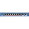 Hikvision Digital Technology DS-3E0310HP-E switch di rete Non gestito Fast Ethernet (10-100) Supporto Power over Ethernet (PoE) Blu