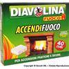 24PZ DIAVOLINA 'ACCENDIFUOCO/GRILL ECOLOGICA' 24 CUBI - ART. 15330