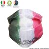 Boooh.it MASCHERINA TRICOLORE ESTIVA ANDRA' TUTTO BENE - FATTA A MANO E PRODOTTA IN ITALIA