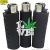 Clipper ACCENDINO CLIPPER LARGE WEED MOD4 | ACCENDINO GOMMATO SERIE LIMITATA - SINGOLO PEZZO