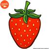 Boooh.it ASCIUGAMANO FORMA DI FRAGOLA IN MORBIDA MICROFIBRA - TELO DA MARE GIGANTE PER SPIAGGIA E PISCINA | SPEDIZIONE GRATUITA