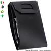 ItalFeltri PORTA MASCHERINA TASCABILE E IGIENIZZABILE 4MASK by ITALFELTRI - COLORE NERO IN POLIPROPILENE | MADE IN ITALY