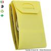 ItalFeltri PORTA MASCHERINA TASCABILE E IGIENIZZABILE 4MASK by ITALFELTRI - COLORE GIALLO IN POLIPROPILENE RICICLABILE | MADE IN ITALY