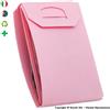 ItalFeltri PORTA MASCHERINA TASCABILE E IGIENIZZABILE 4MASK by ITALFELTRI - COLORE ROSA IN POLIPROPILENE RICICLABILE | MADE IN ITALY