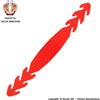 ItalFeltri FASCETTA SALVA ORECCHIE PER MASCHERINE - FASCIA COLOR ROSSO CORALLO IN MORBIDO POLIPROPILENE | ADATTATORE REGOLABILE MASCHERINA