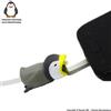 Boooh.it PROTEZIONE PER CAVI CABLE ANIMAL CUTIES A FORMA DI PINGUINO - SALVA CAVI COMPATIBILE CON TUTTI I SISTEMI OPERATIVI