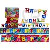 Happy Birthday GHIRLANDA HAPPY BIRTHDAY SET DA 2 PEZZI - FESTONE