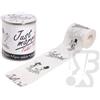 Boooh.it ROTOLO CARTA IGIENICA ''JUST MARRIED'' IN BARATTOLO DI PLASTICA - 1 PEZZO