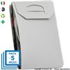 ItalFeltri PACK DA 5 PORTA MASCHERINA TASCABILI E IGIENIZZABILI 4MASK by ITALFELTRI - COLORE GRIGIO | MADE IN ITALY