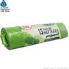 Boooh.it SACCHETTI PER IMMONDIZIA PROFUMATI LIME SENZA MANICI - 15 SACCHETTI MISURA 52 X 58 | CAPIENZA 30 L