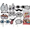 Boooh.it ACCESSORI DA PARTY PER FOTO E SELFIE UNICI SU BASTONCINO, SET DA 11 PEZZI