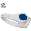 Boooh.it CLIP BIANCA PER SCARPE CON LUCE LED BLU - AUMENTANO LA VISIBILITA' NOTTURNA PER LA TUA SICUREZZA