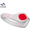 Boooh.it CLIP BIANCA PER SCARPE CON LUCE LED ROSSA - AUMENTANO LA VISIBILITA' NOTTURNA PER LA TUA SICUREZZA
