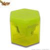 Giotto TEMPERINO CON SERBATOIO COLORE GIALLO by GIOTTO - 3 FORI DIFFERENTE DIAMETRO PER MATITE