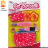 Toys Garden GIOCATTOLO IN BLISTER : SET COMPLETO DI BORSETTA E CON ACCESSORI PER CAPELLI BIMBA - IDEA REGALO